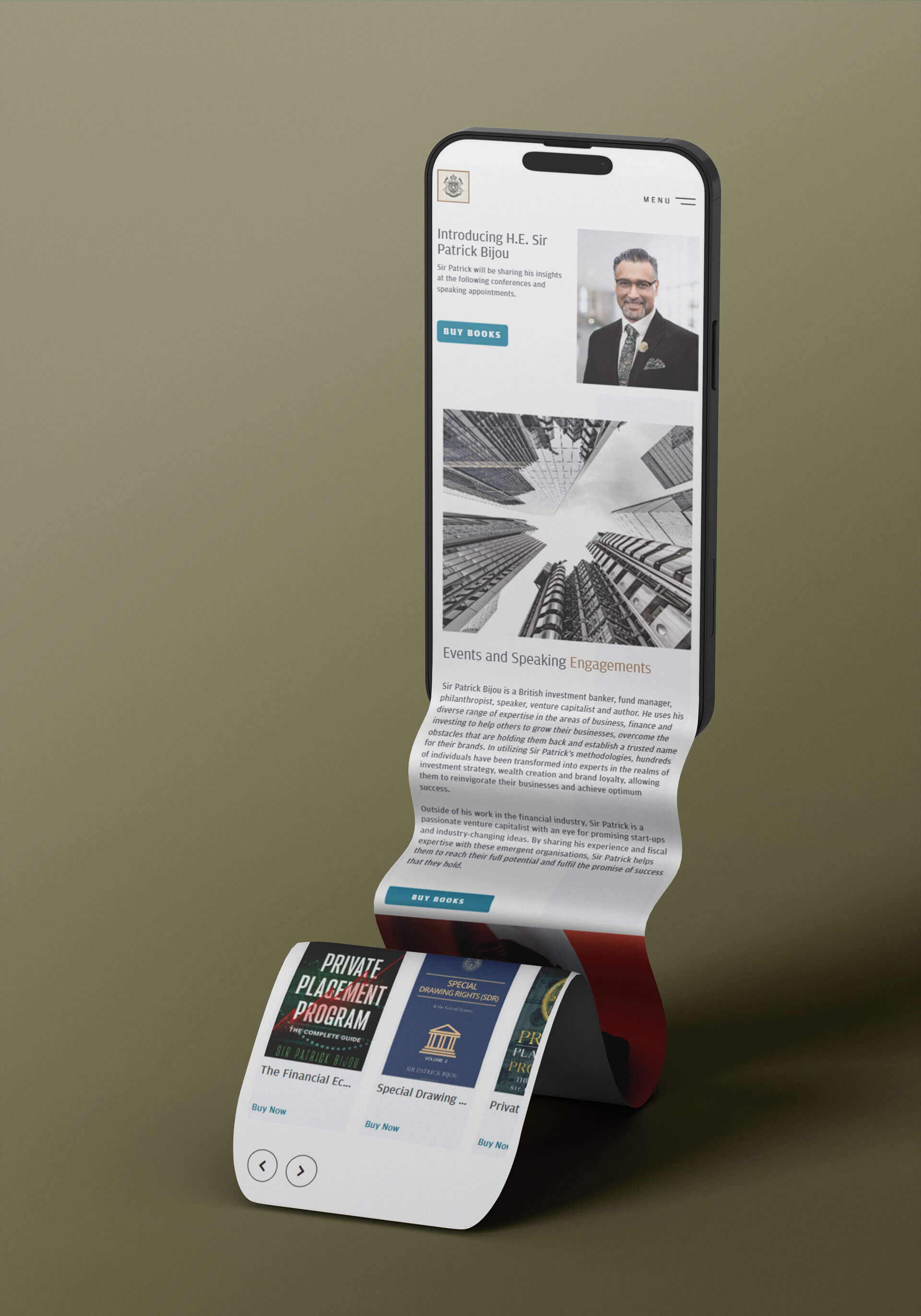 H.E. Sir Patrick Bijou